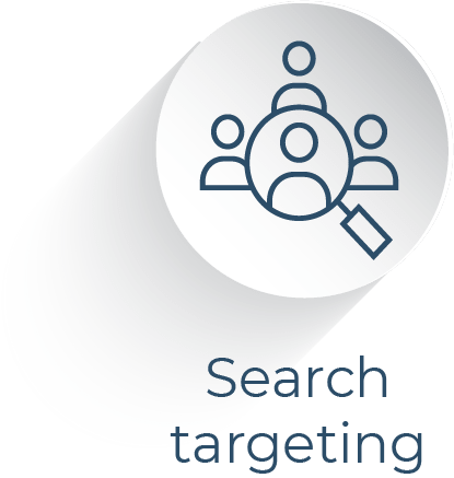 Search targeting icon