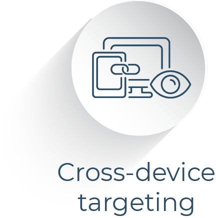 Cross-device targeting icon