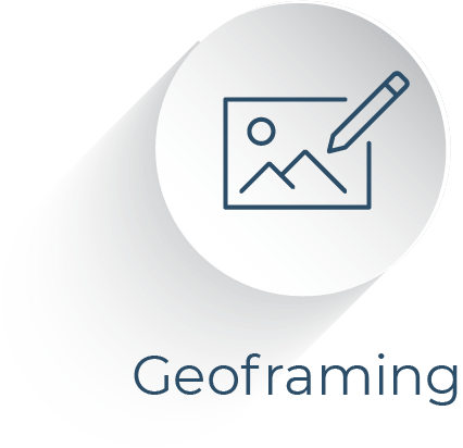 Geoframing icon